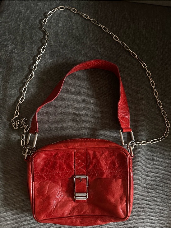 Zadig & Voltaire Handbags - Zadig & Voltaire Red Leather Bag - Johnny Crush